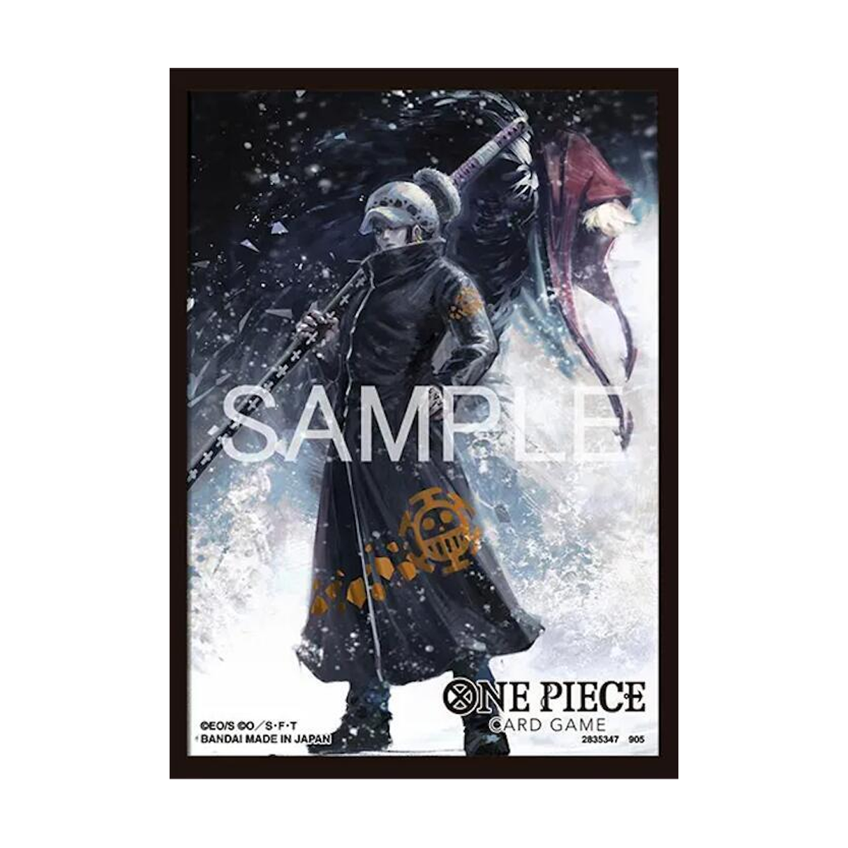Standard Sleeves - One Piece Official Sleeves: Trafalgar Law (70 ct.)