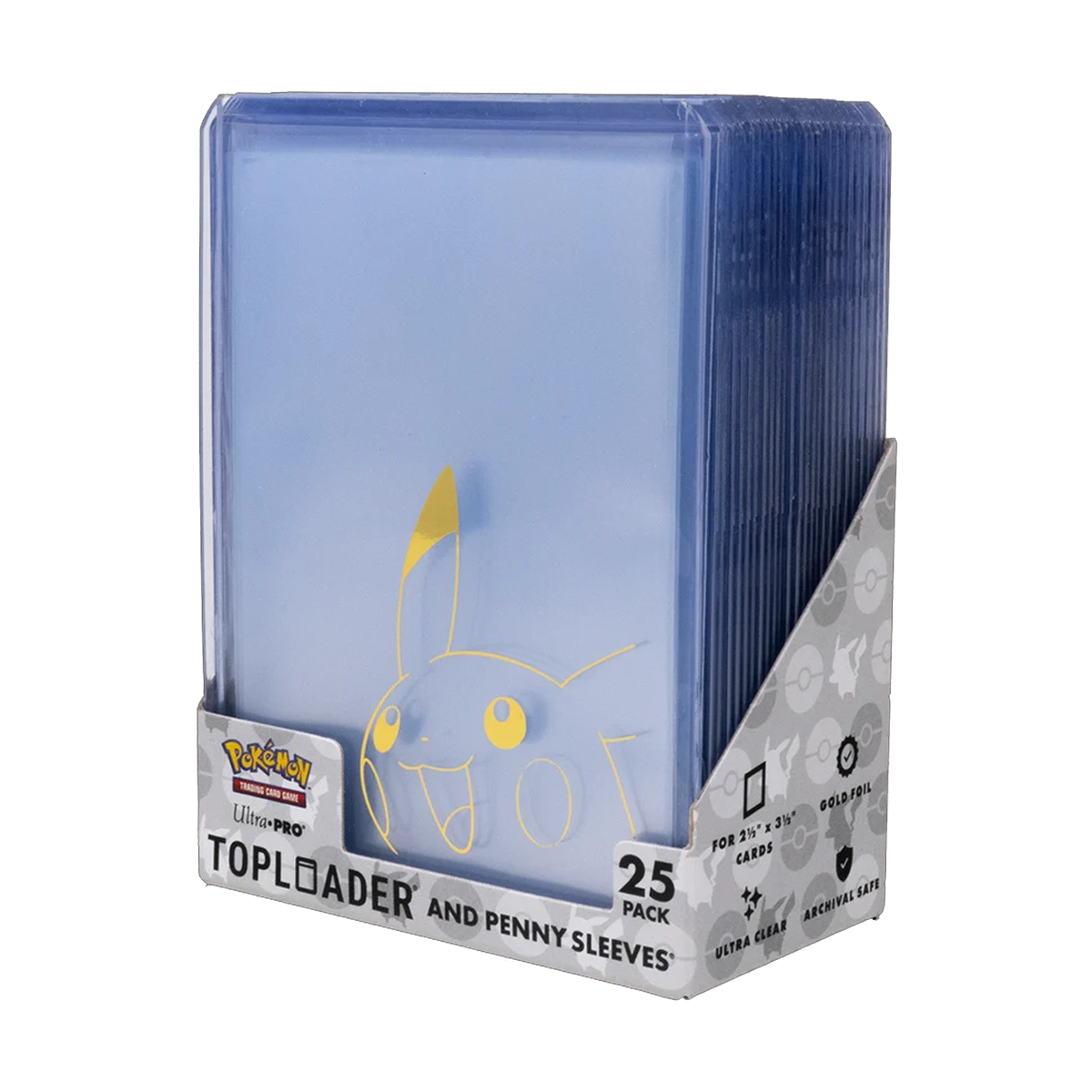Toploaders - UltraPro Toploader Pikachu (25 ct.) + Sleeves