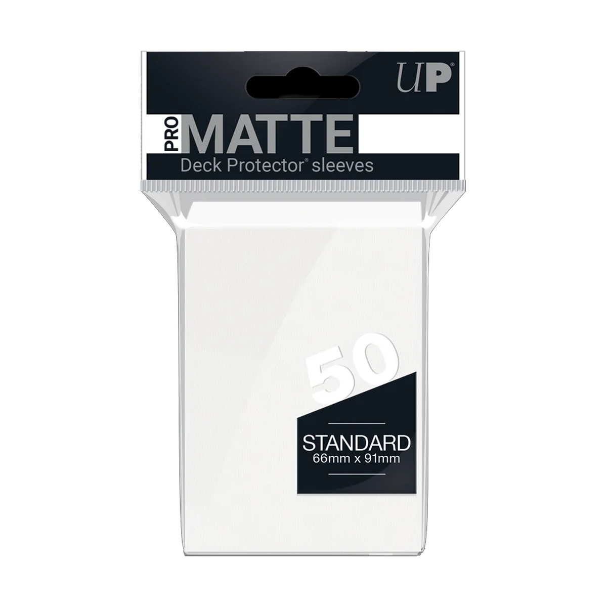 Standard Sleeves - UltraPro Pro Matte: White (50 ct.)