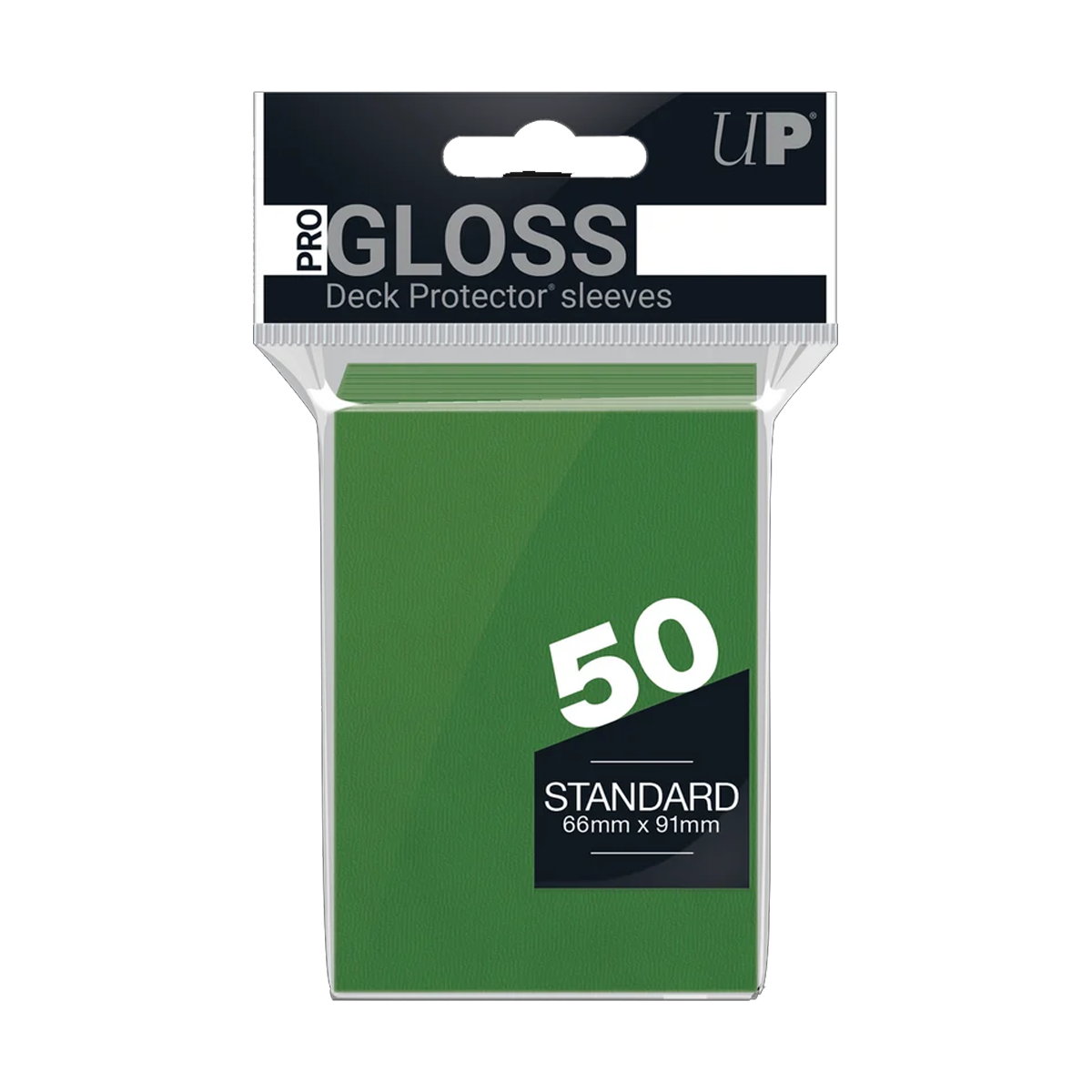 Standard Sleeves - UltraPro Pro Gloss: Green (50 ct.)