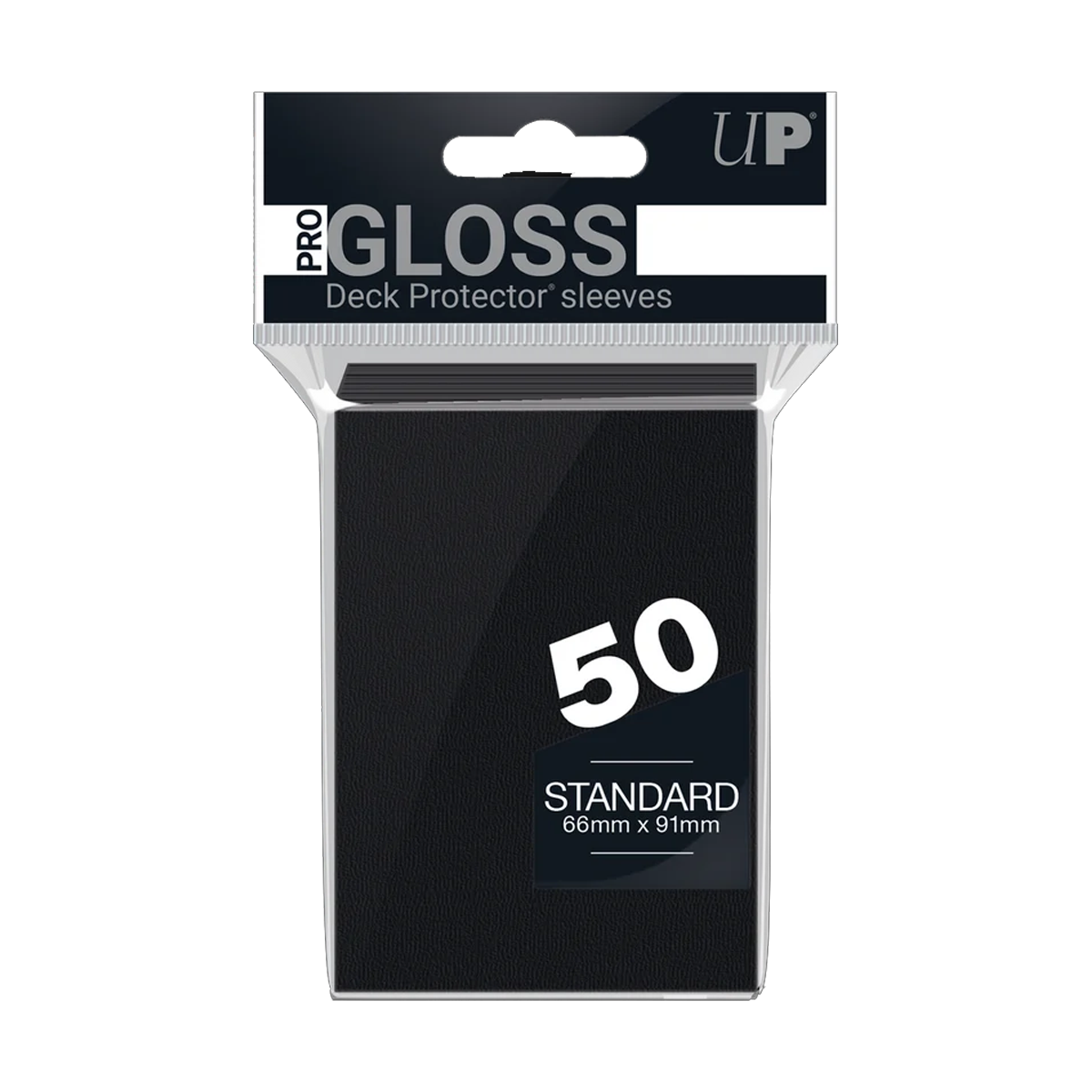 Standard Sleeves - UltraPro Pro Gloss: Black (50 ct.)