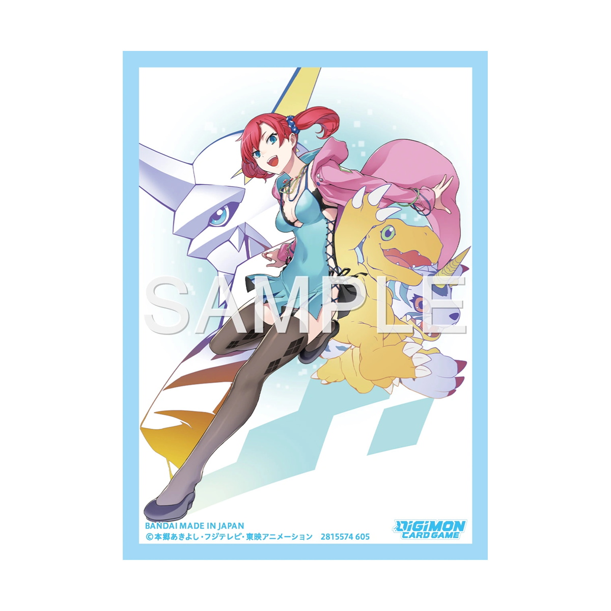 Standard Sleeves - Digimon Card Game: Nokia Shiramine (60 ct.)