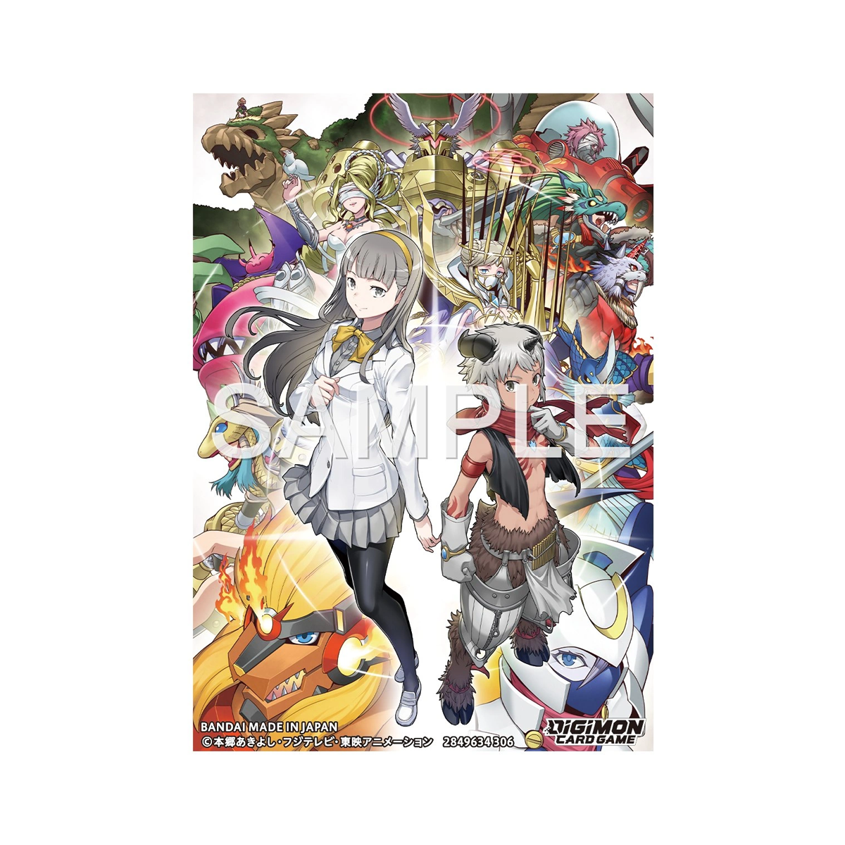 Standard Sleeves - Digimon Card Game: Inori & Aegiomon (60 ct.)
