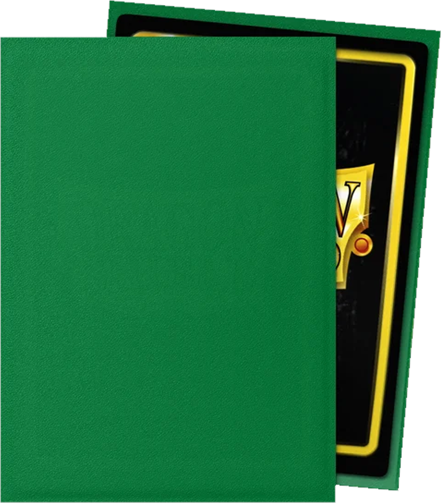Standard Sleeves - Dragon Shield Matte Emerald (100 ct.)