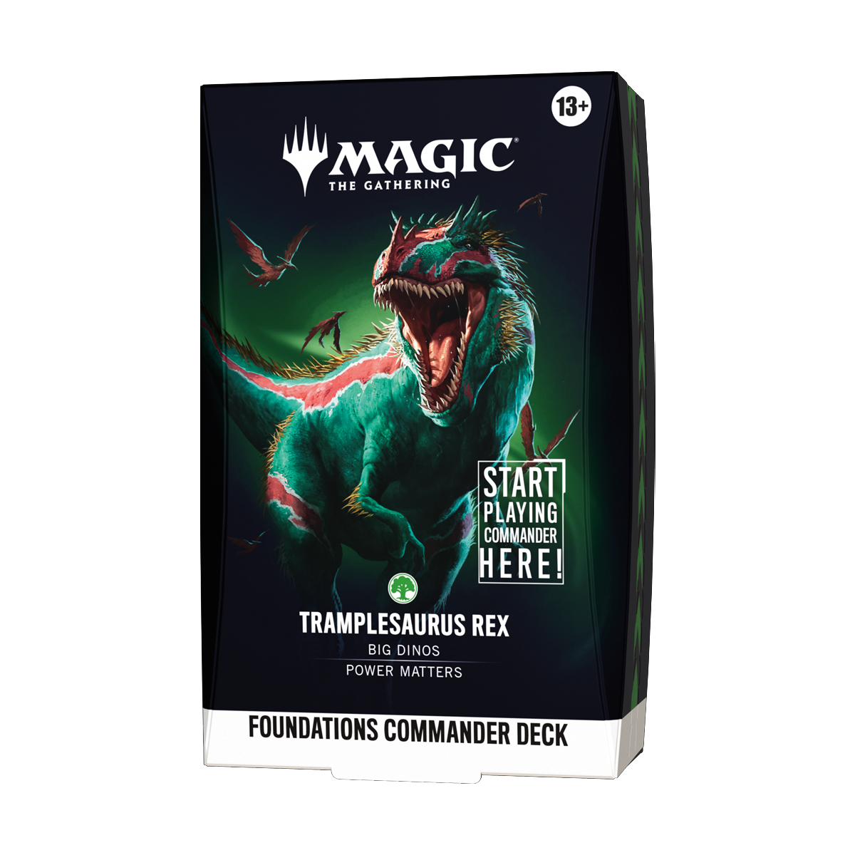 Commander Deck - Foundations: Tramplesaurus Rex EN