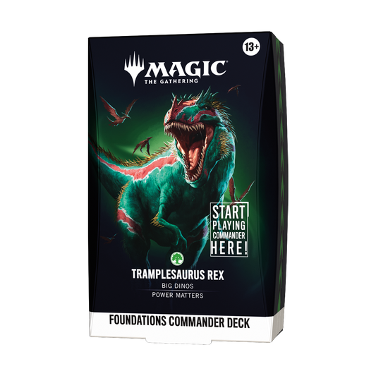 Commander Deck - Foundations: Tramplesaurus Rex EN