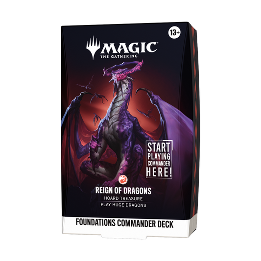 Commander Deck - Foundations: Reign of Dragons EN
