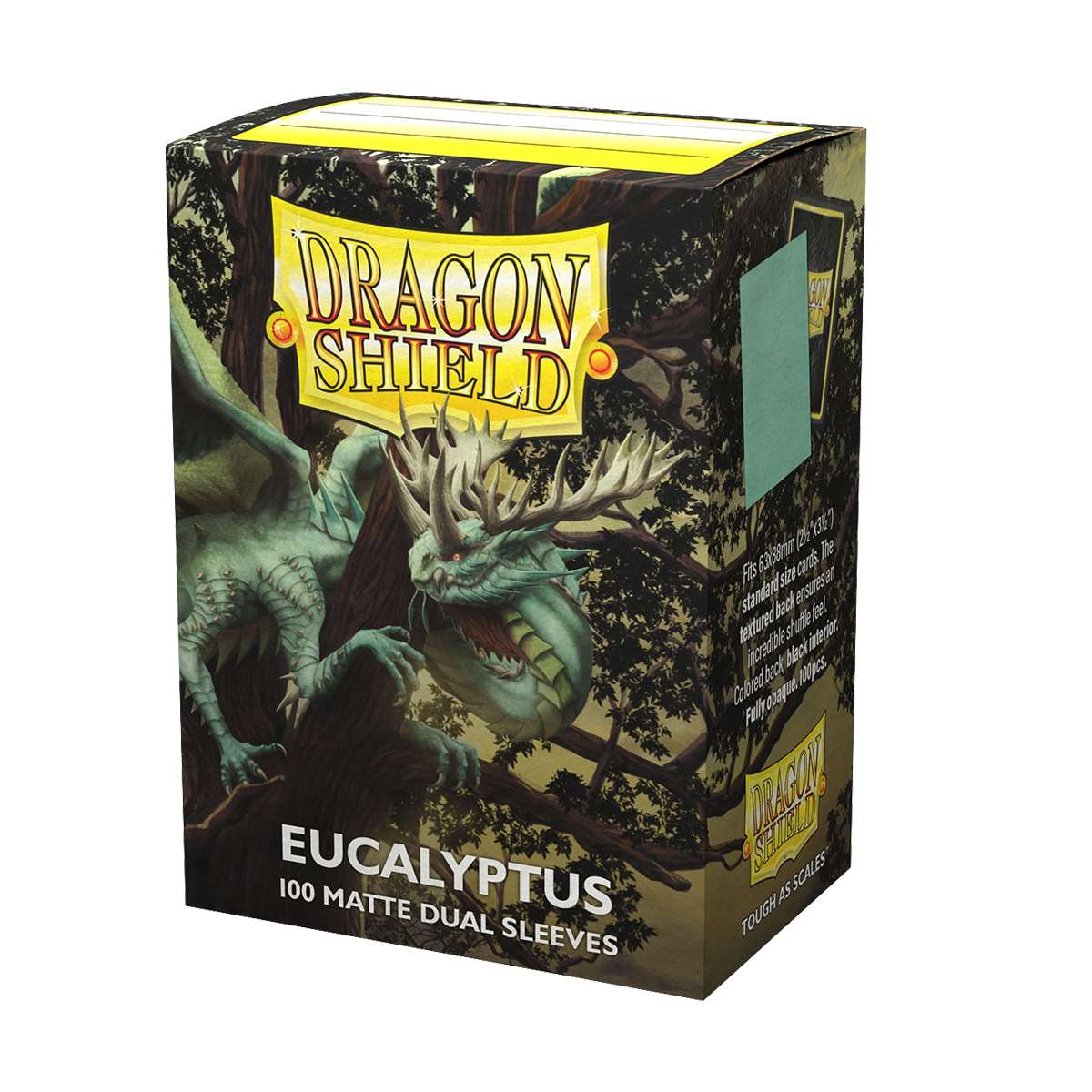Standard Sleeves - Dragon Sheild Dual Matte Eucalyptus (100 ct.)