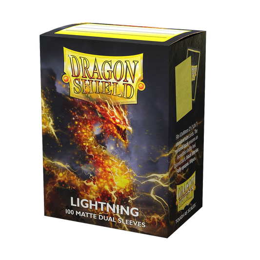 Standard Sleeves - Dragon Sheild Dual Matte Lightning (100 ct.)