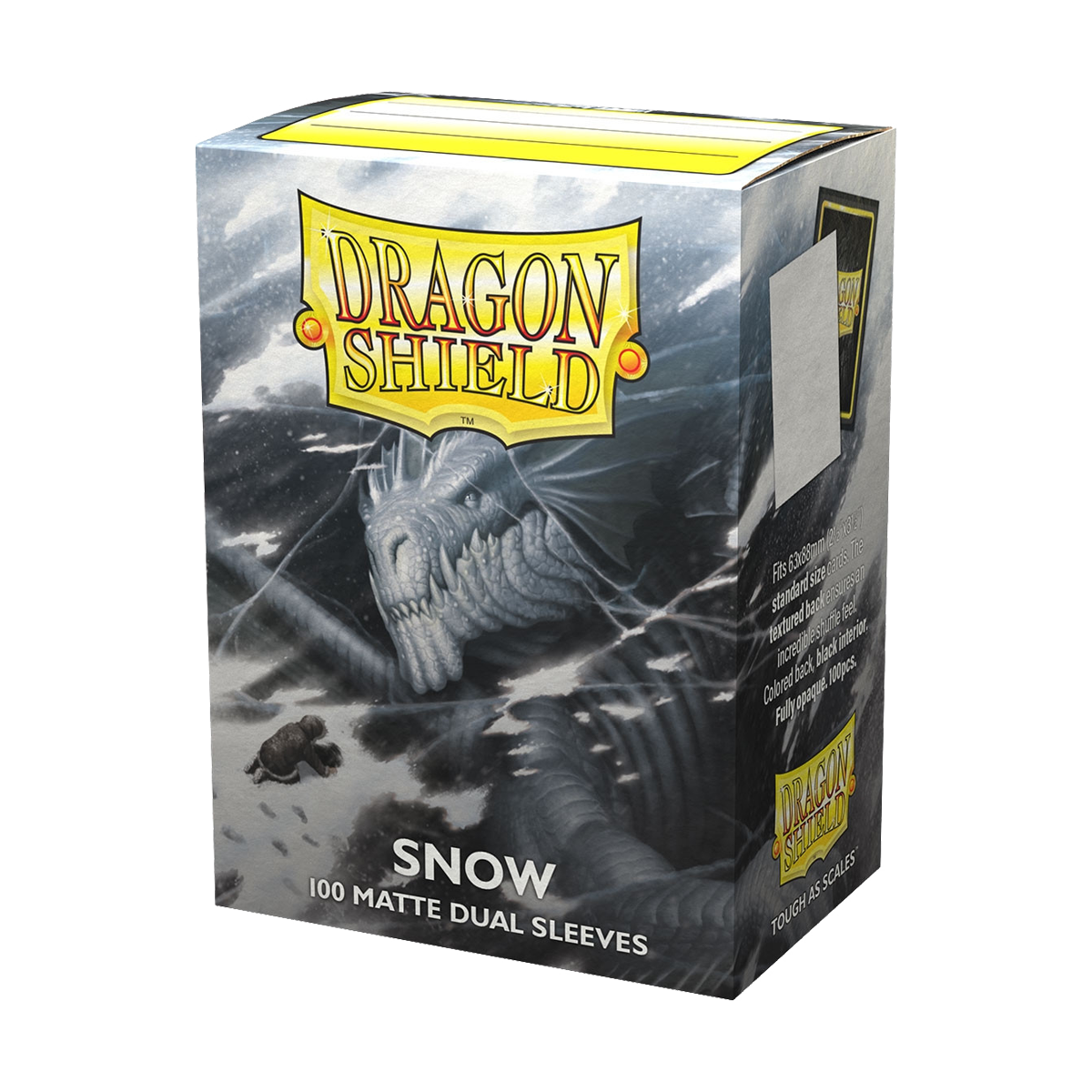 Standard Sleeves - Dragon Sheild Dual Matte Snow (100 ct.)