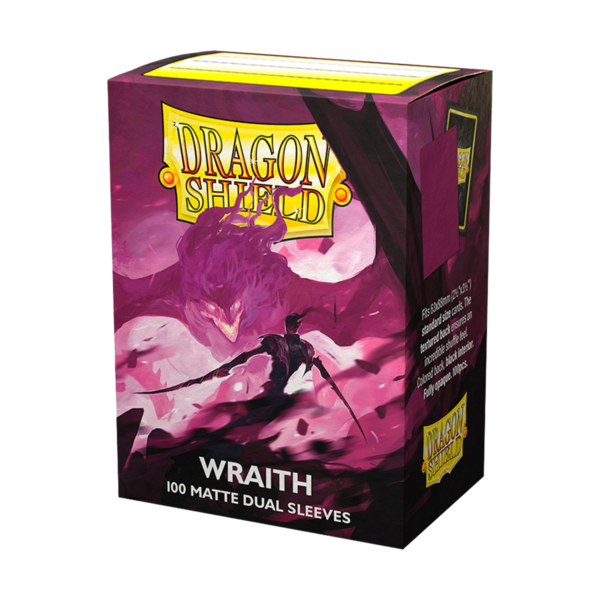 Standard Sleeves - Dragon Sheild Dual Matte Wraith (100 ct.)
