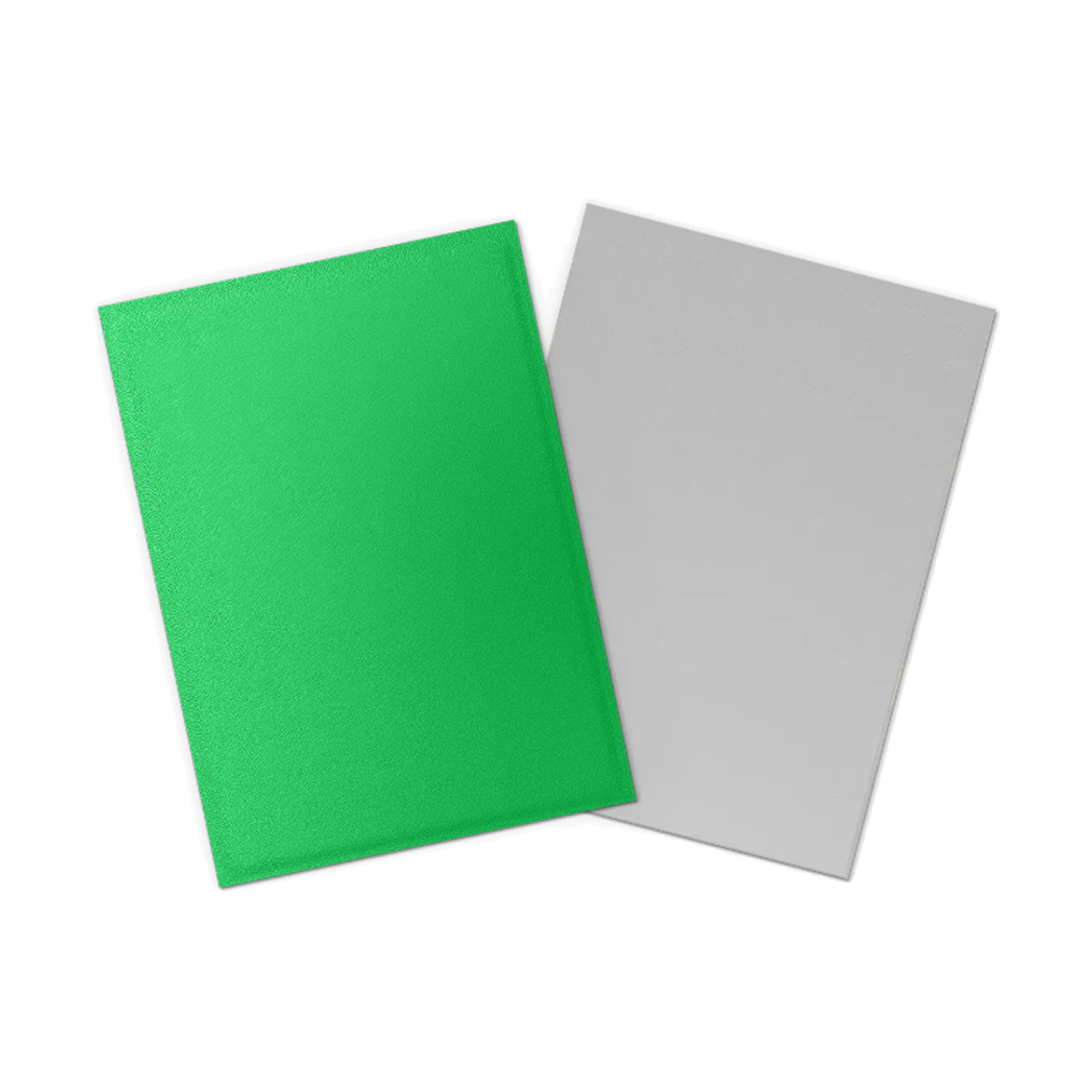Standard Sleeves - Dragon Sheild Dual Matte Apple Green & Silver (100 ct.)