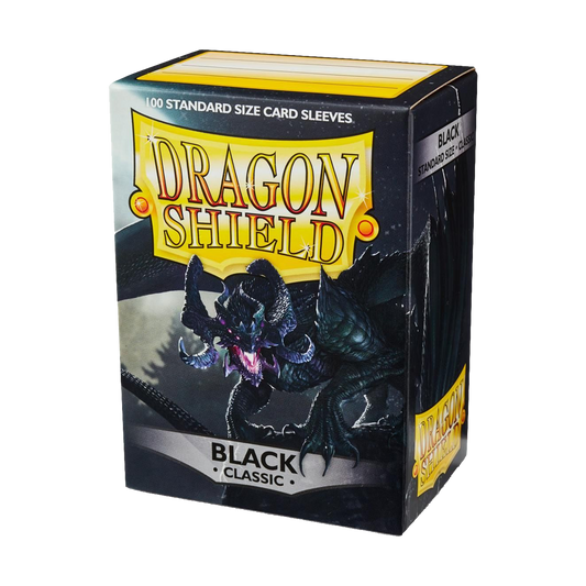 Standard Sleeves - Dragon Shield Classic Black (100 ct.)