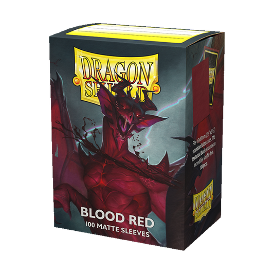 Standard Sleeves - Dragon Shield Matte Blood Red (100 ct.)