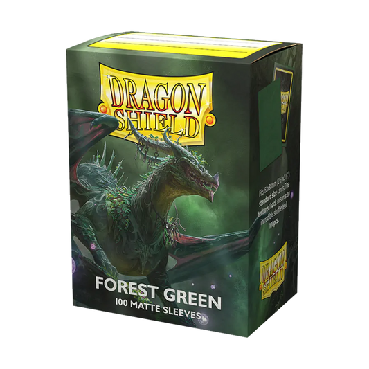 Standard Sleeves - Dragon Shield Matte Forest Green (100 ct.)