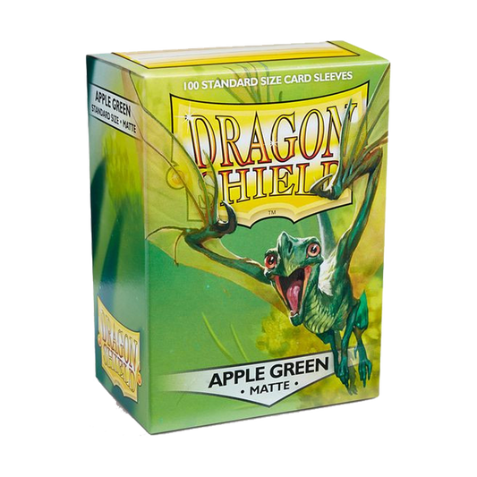 Standard Sleeves - Dragon Shield Matte Apple Green (100 ct.)