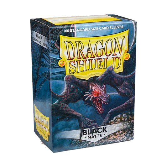 Standard Sleeves - Dragon Shield Matte Black (100 ct.)