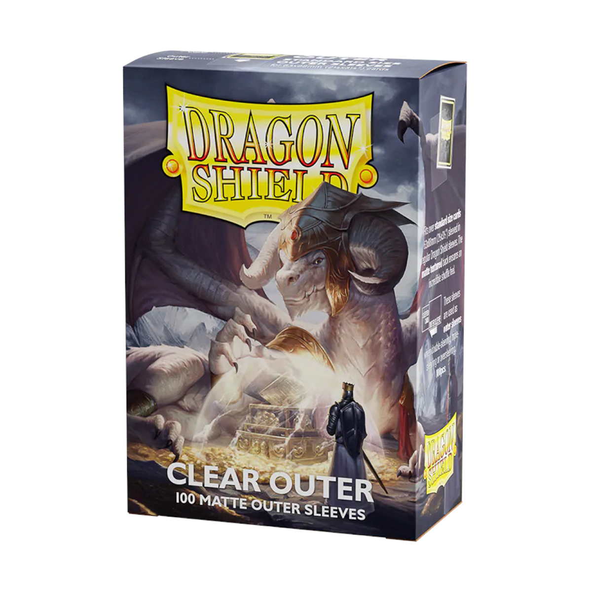 Standard Oversleeves - Dragon Shield Cover Clear (100 ct.)