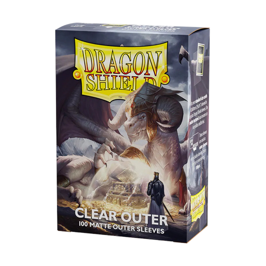 Standard Oversleeves - Dragon Shield Cover Clear (100 ct.)