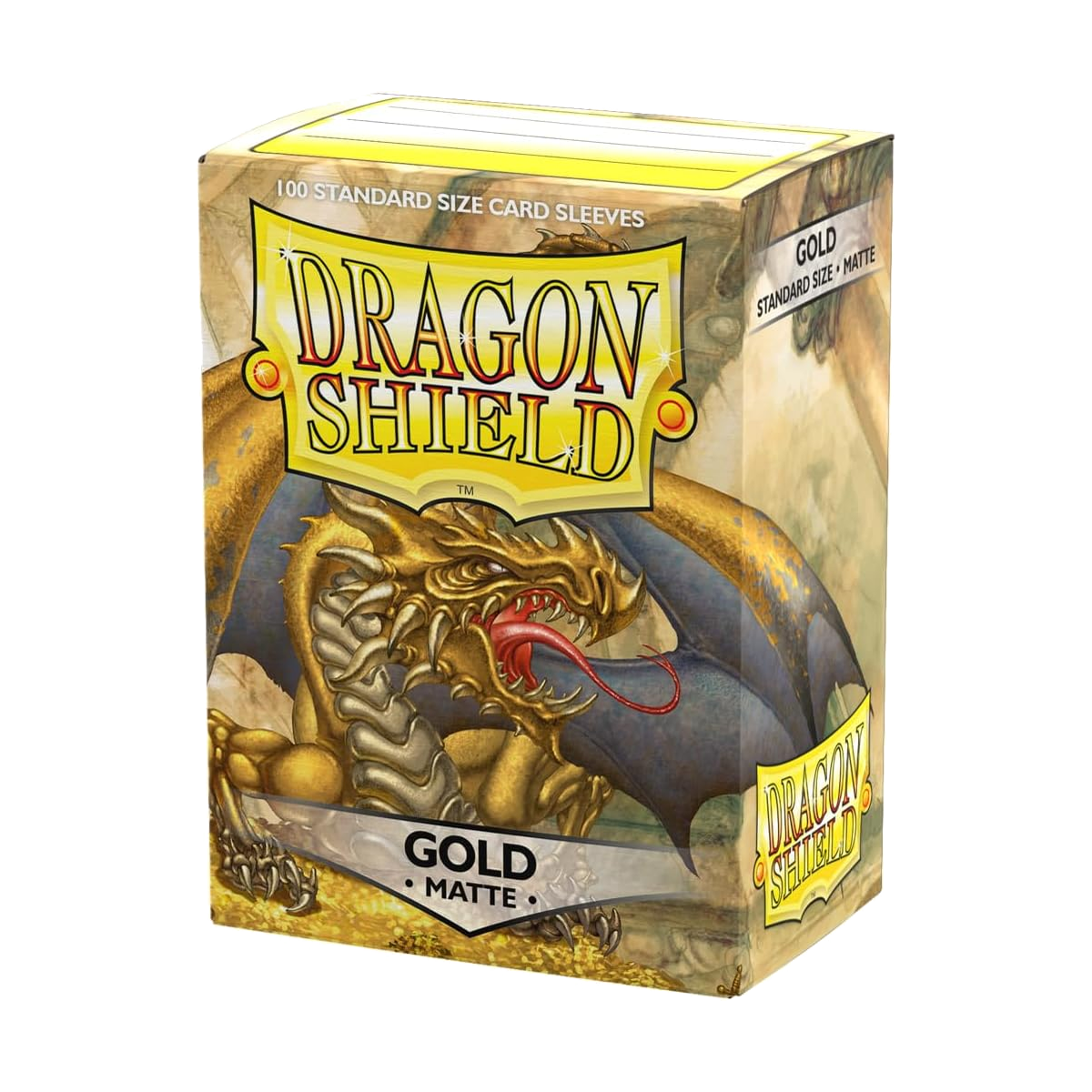 Standard Sleeves - Dragon Shield Matte Gold (100 ct.)