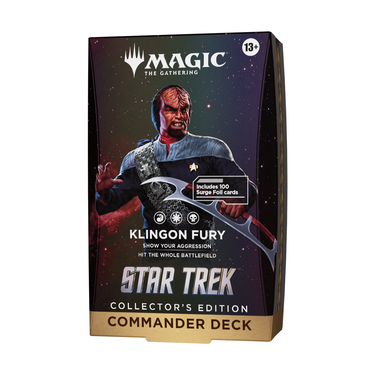 Collector Commander Deck - Star Trek™: Klingon Fury EN