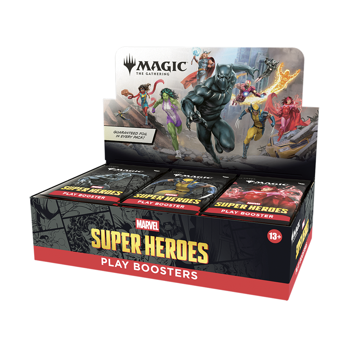 Play Booster Display - Marvel Super Heroes