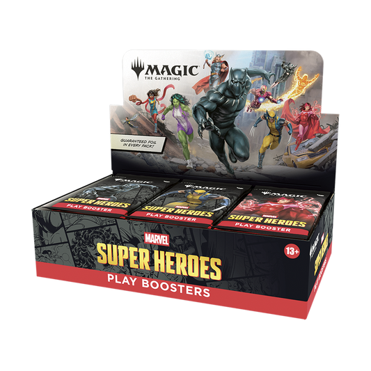 Play Booster Display - Marvel Super Heroes