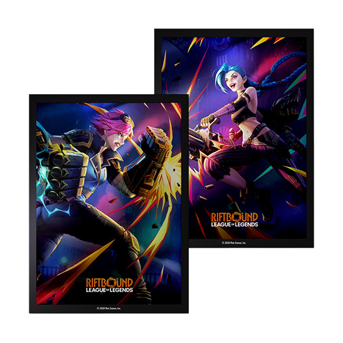 Standard Sleeves - Riftbound: Vendetta [Jinx/Vi]