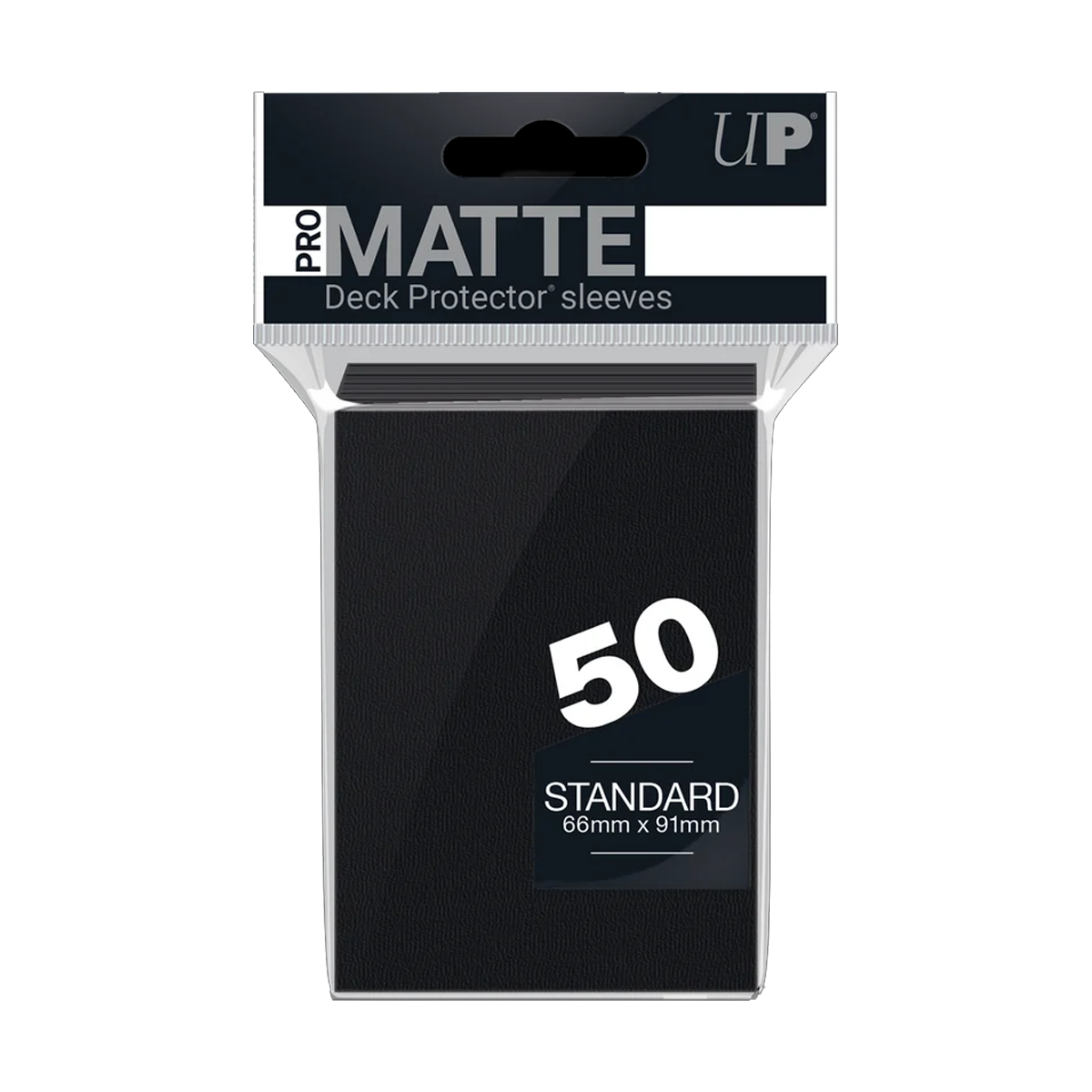 Standard Sleeves - UltraPro Pro Matte: Black (50 ct.)