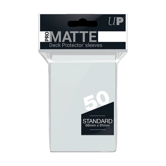 Standard Sleeves - UltraPro Pro Matte: Clear (50 ct.)