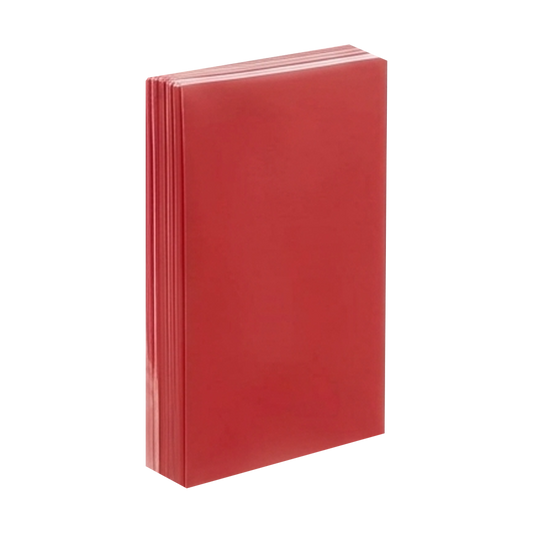 Standard Sleeves - Simple: Rojo (50 ct.)