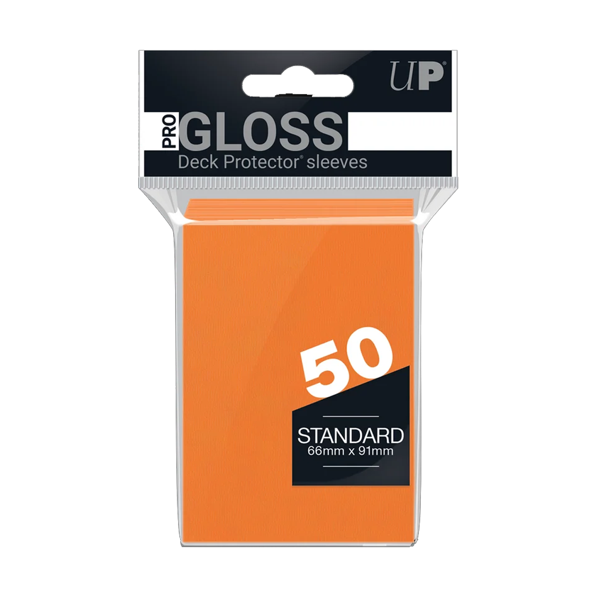 Standard Sleeves - UltraPro Pro Gloss: Orange (50 ct.)