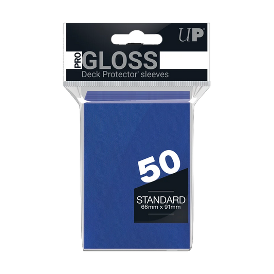 Standard Sleeves - UltraPro Pro Gloss: Blue (50 ct.)