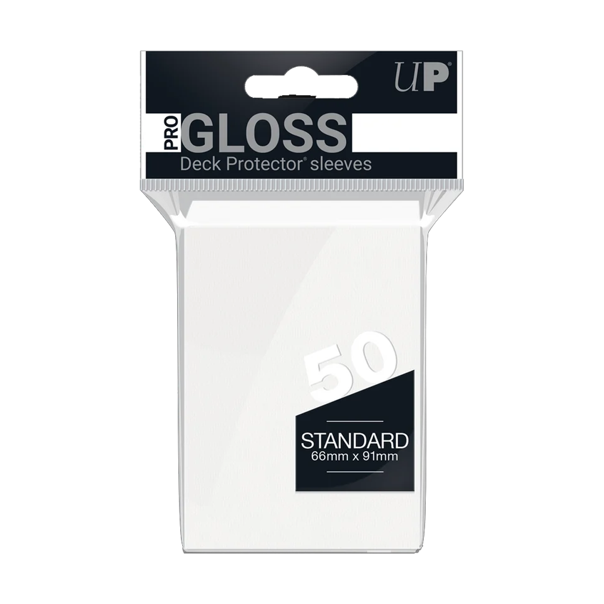 Standard Sleeves - UltraPro Pro Gloss: White (50 ct.)