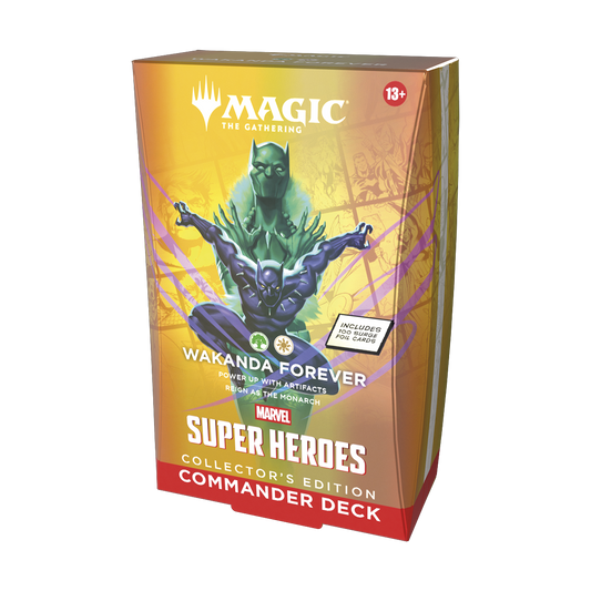 Collector Commander Deck - Marvel Super Heroes: Wakanda Forever