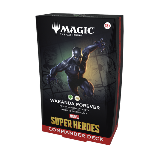 Commander Deck - Marvel Superheroes: Wakanda Forever