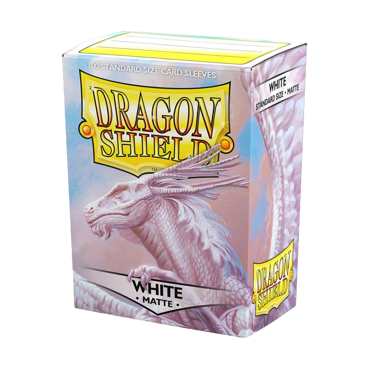 Standard Sleeves - Dragon Shield Matte White(100 ct.)