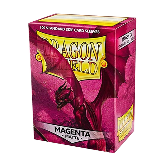 Standard Sleeves - Dragon Shield Matte Magenta (100 ct.)