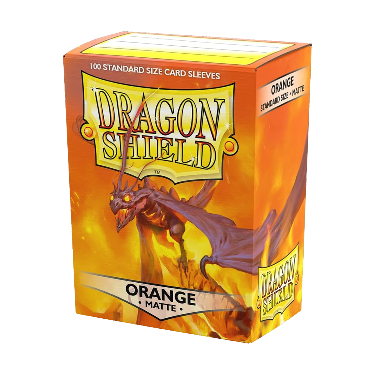 Standard Sleeves - Dragon Shield Matte Orange (100 ct.)