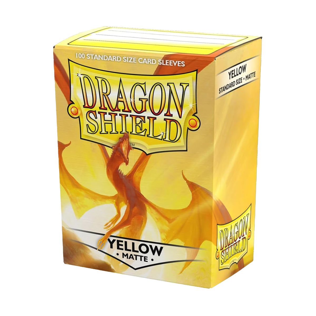 Standard Sleeves - Dragon Shield Matte Yellow (100 ct.)