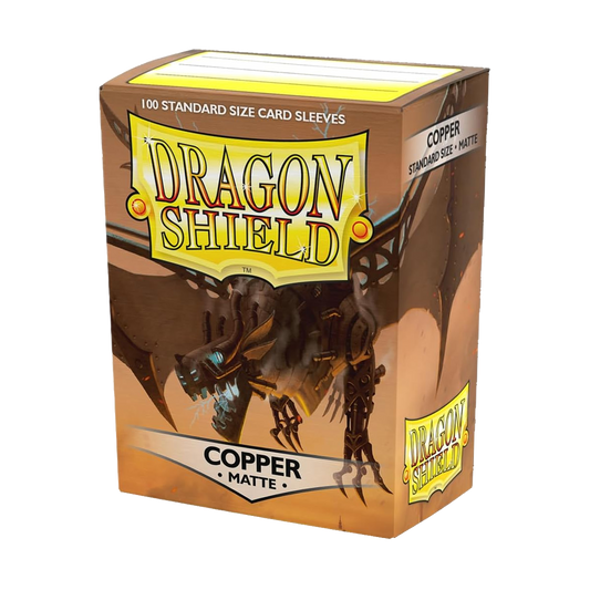 Standard Sleeves - Dragon Shield Matte Copper (100 ct.)
