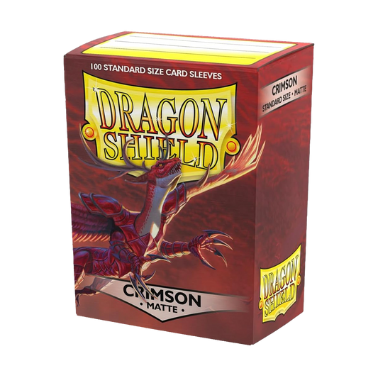 Standard Sleeves - Dragon Shield Matte Crimson (100 ct.)