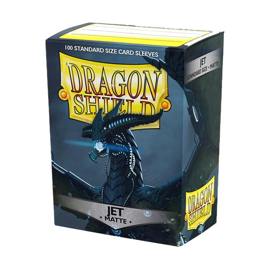 Standard Sleeves - Dragon Shield Matte Jet (100 ct.)