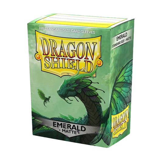 Standard Sleeves - Dragon Shield Matte Emerald (100 ct.)