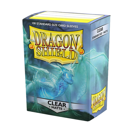 Standard Sleeves - Dragon Shield Matte Clear (100 ct.)