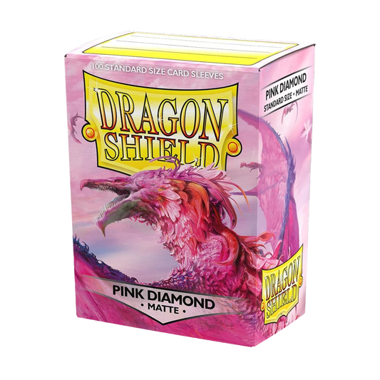 Standard Sleeves - Dragon Shield Matte Pink Diamond (100 ct.)