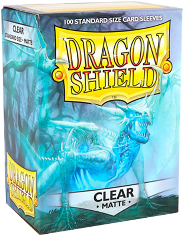 Standard Sleeves - Dragon Shield Matte Clear (100 ct.)