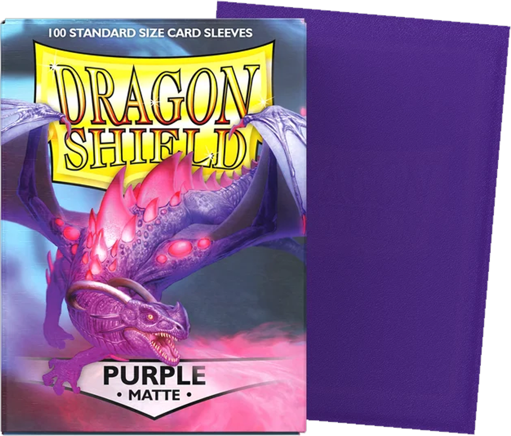 Standard Sleeves - Dragon Shield Matte Purple (100 ct.)