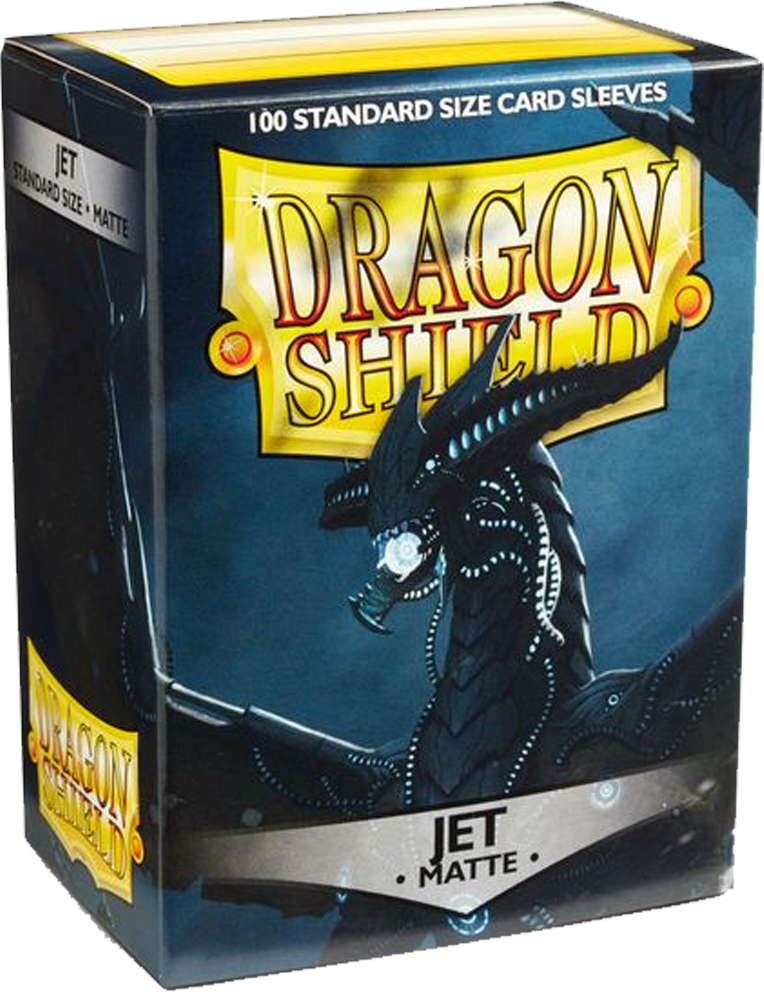 Standard Sleeves - Dragon Shield Matte Jet (100 ct.)