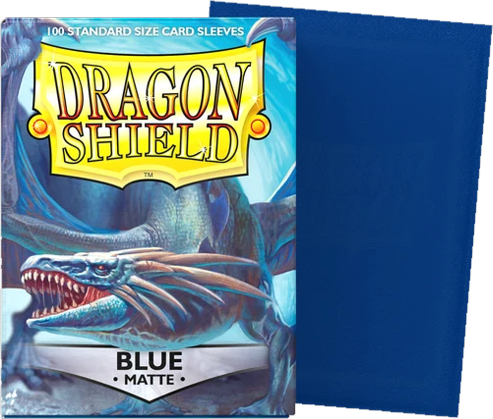 Standard Sleeves - Dragon Shield Matte Blue (100 ct.)